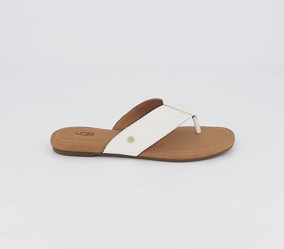 Coach jasmine flip flops hot sale