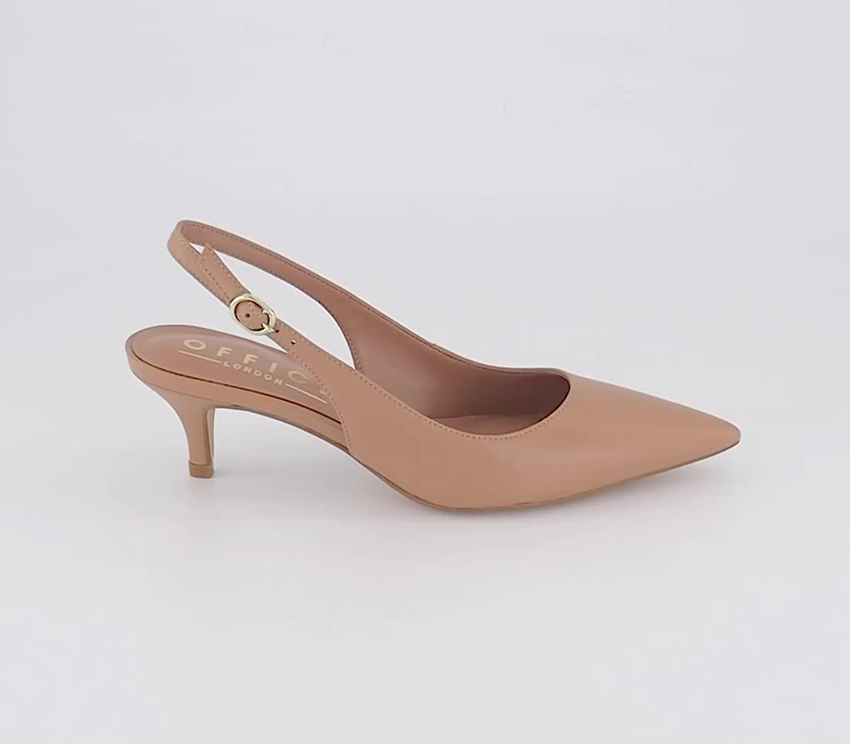 Camel cheap kitten heels