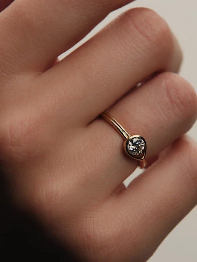 Pandora Infinite 14k Gold Lab-grown Diamond Ring