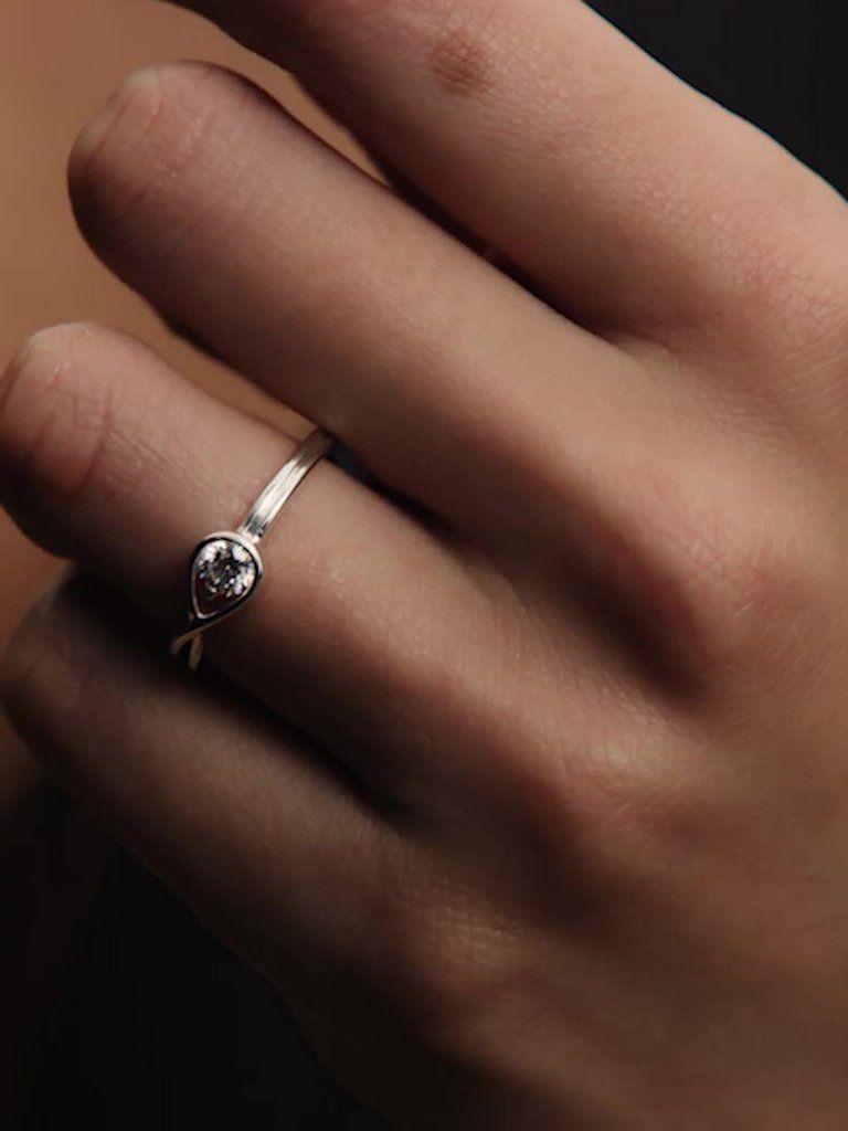 Pandora Infinite Sterling Silver Lab-grown Diamond Ring