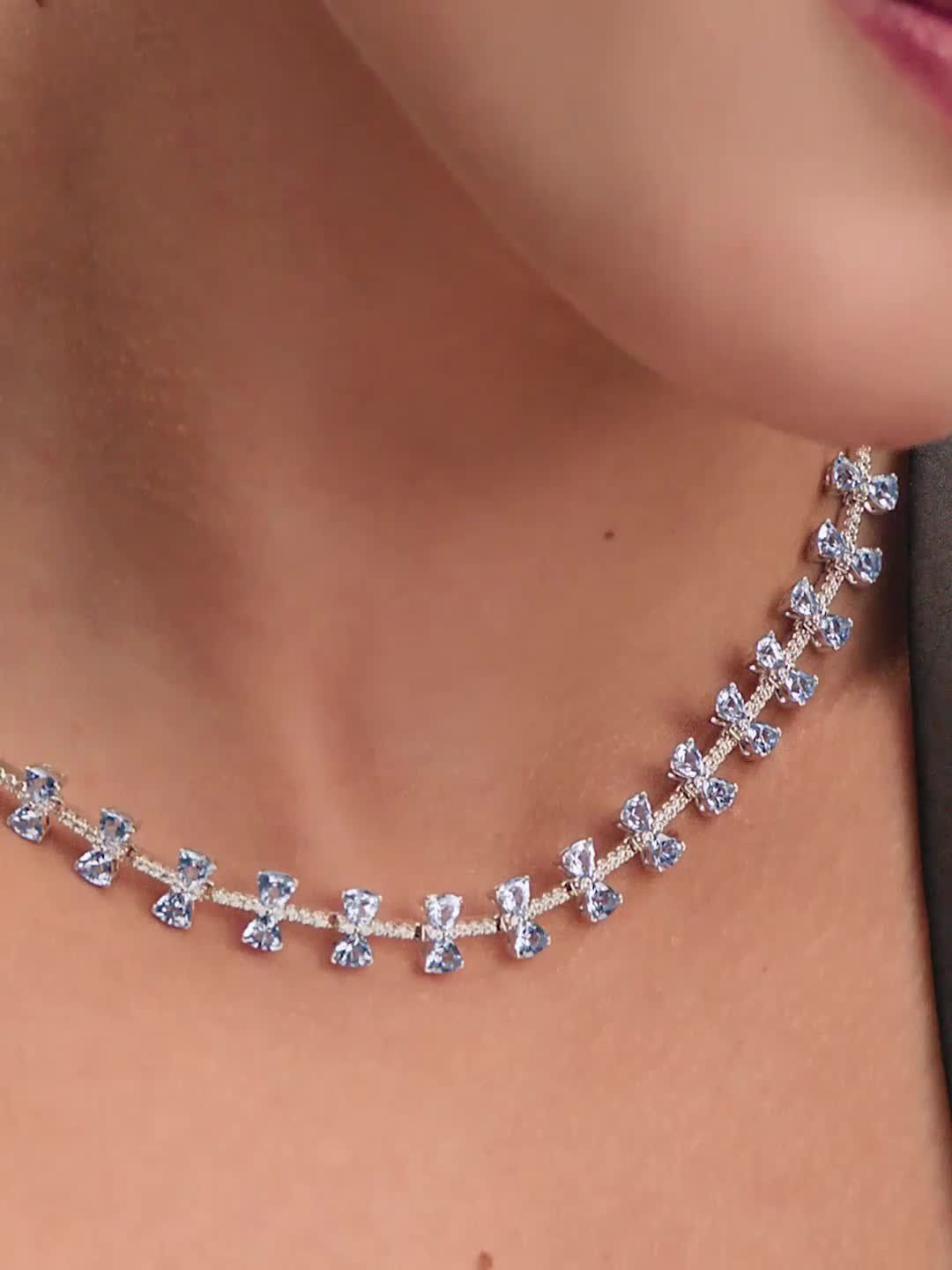 Bridgerton Blue Bow Ring