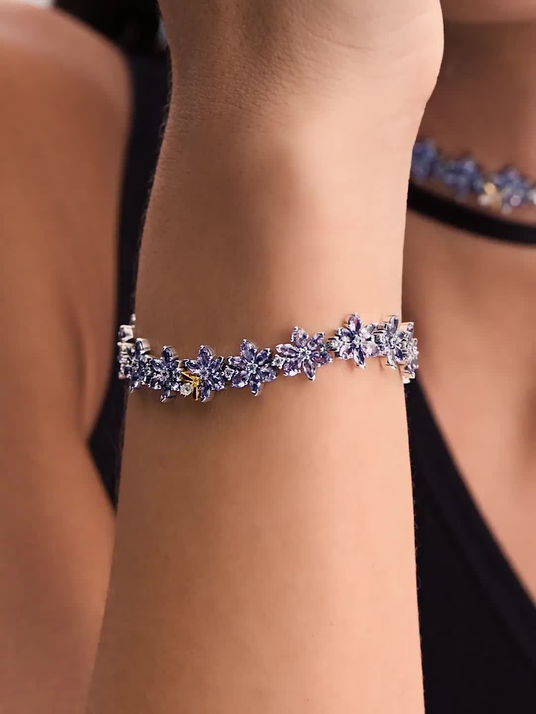 Bridgerton Herbarium & Bee Tennis Bracelet