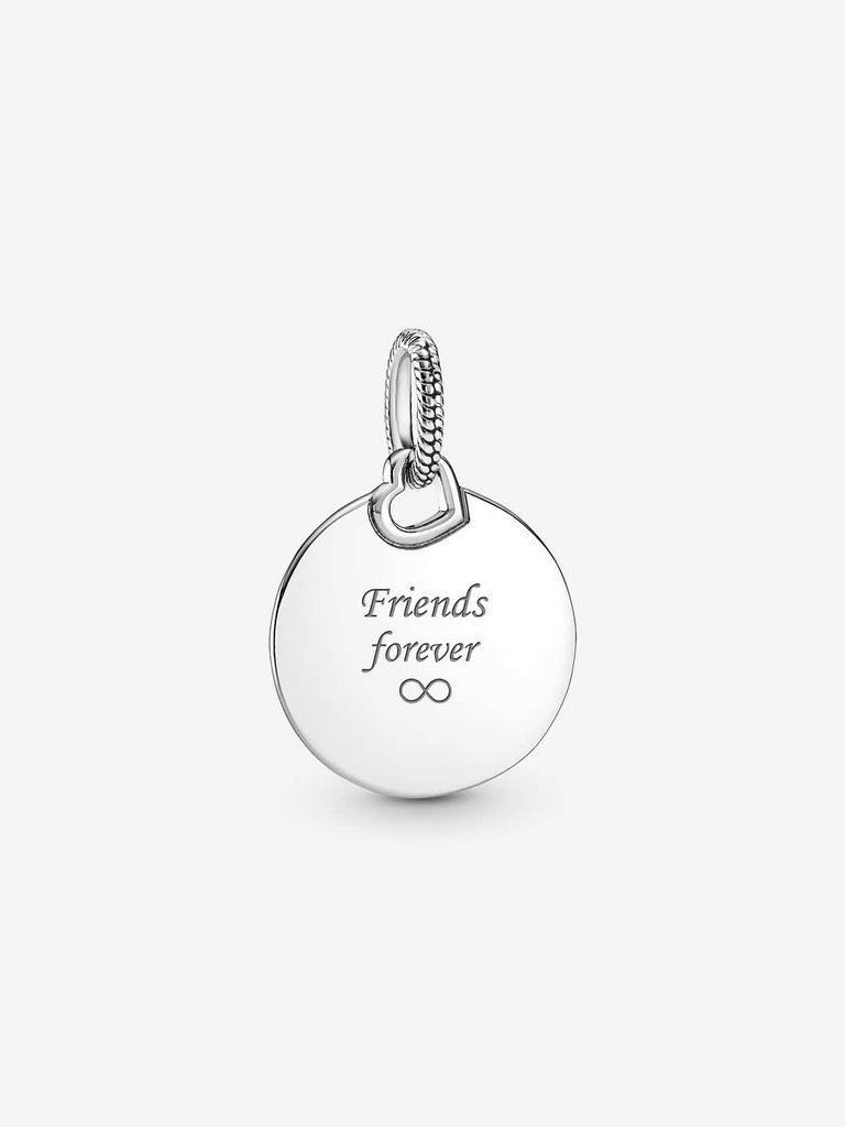 Engravable Round Tag Pendant