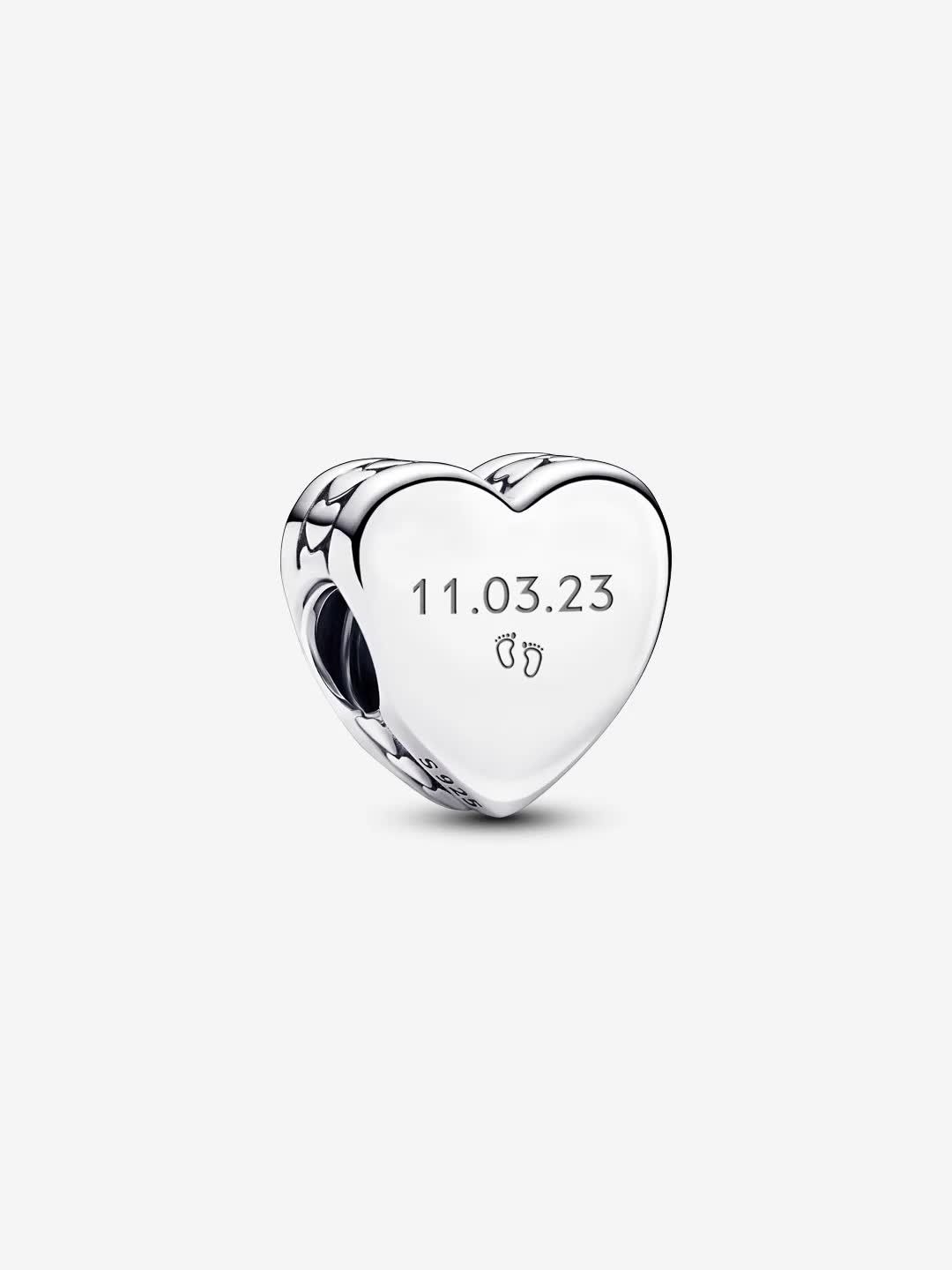 Engravable Heart Charm