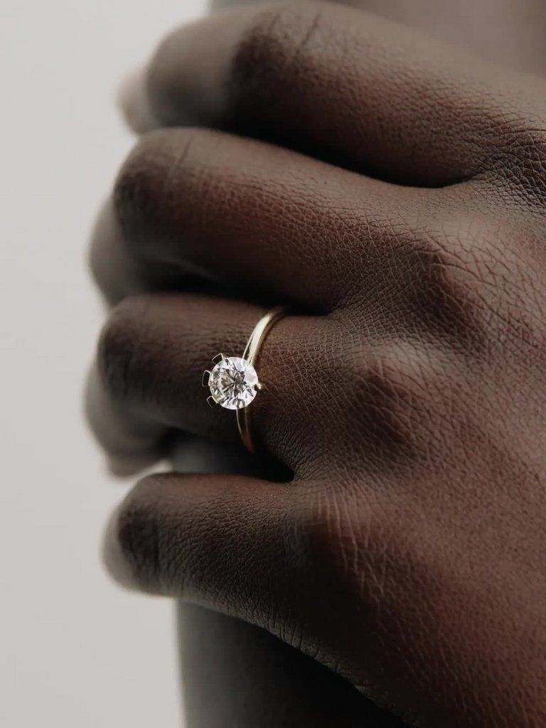 Pandora Nova 14k Gold Lab-grown Diamond Ring