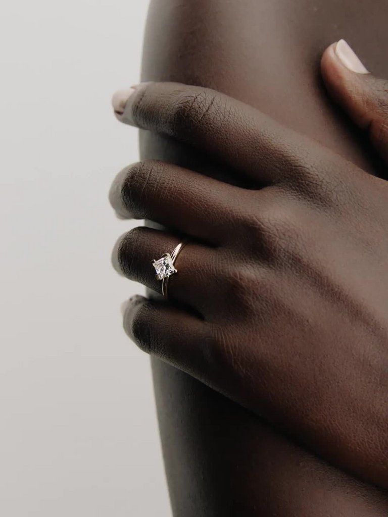 Pandora Nova 14k Gold Lab-grown Diamond Ring