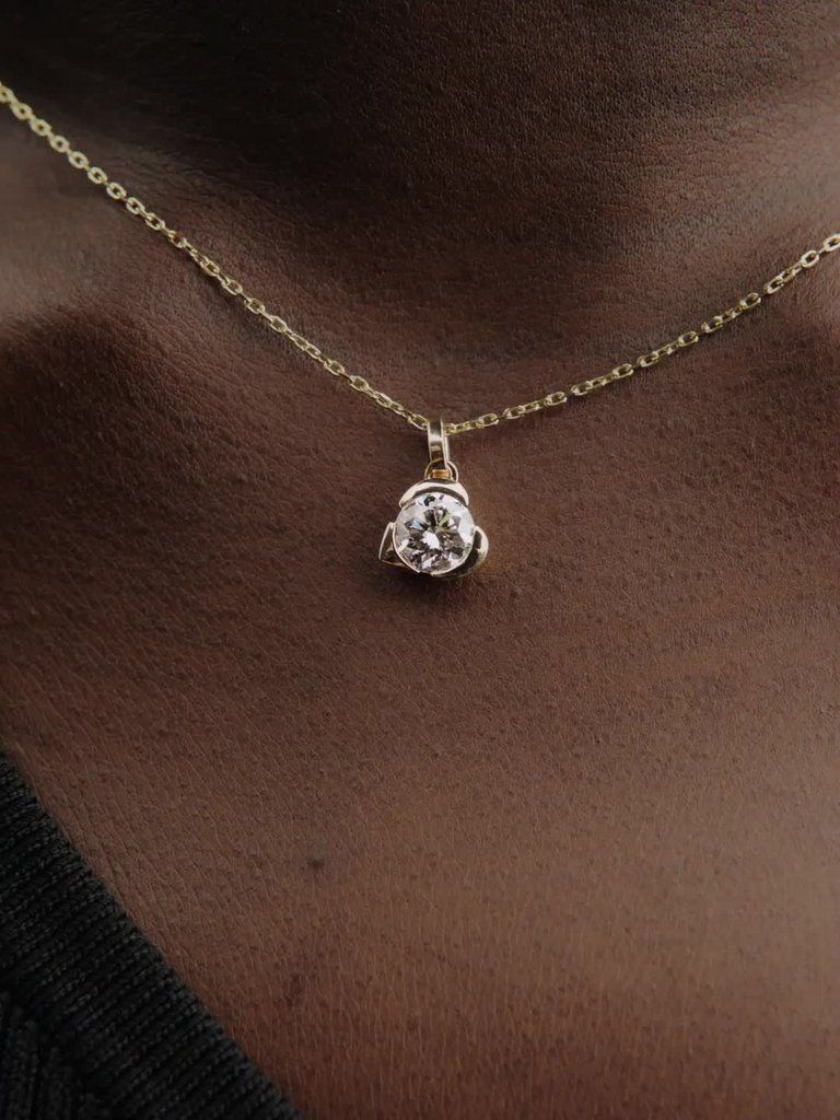 Pandora Talisman 14k Gold Lab-grown Diamond Heart Pendant