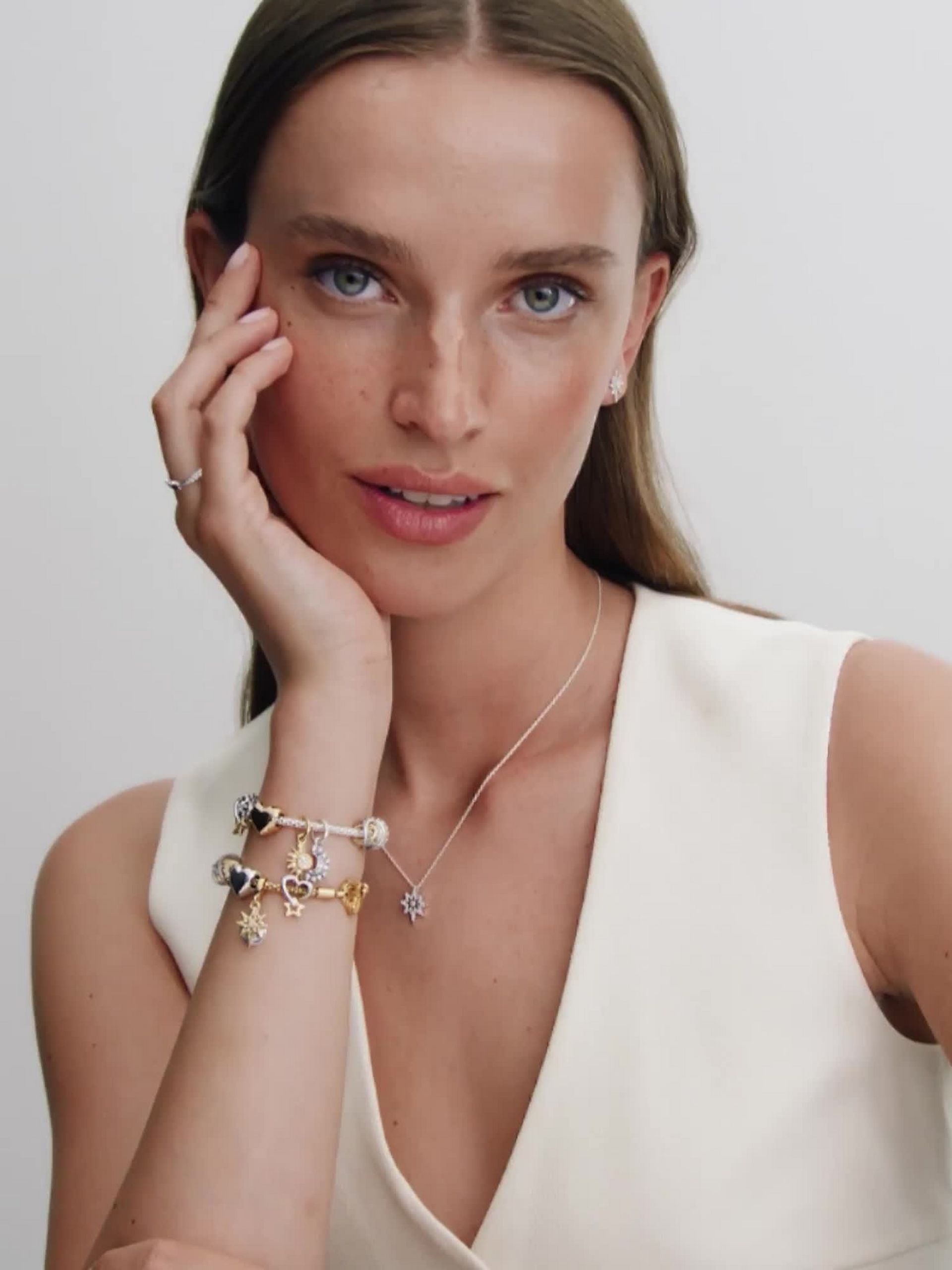 Hemels Blauwe Sprankelende Sterrenring