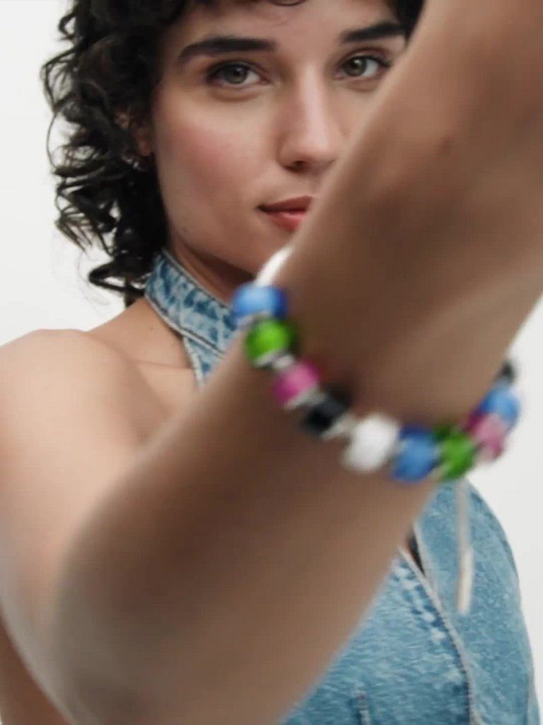 Blue Mini Murano Glass Charm