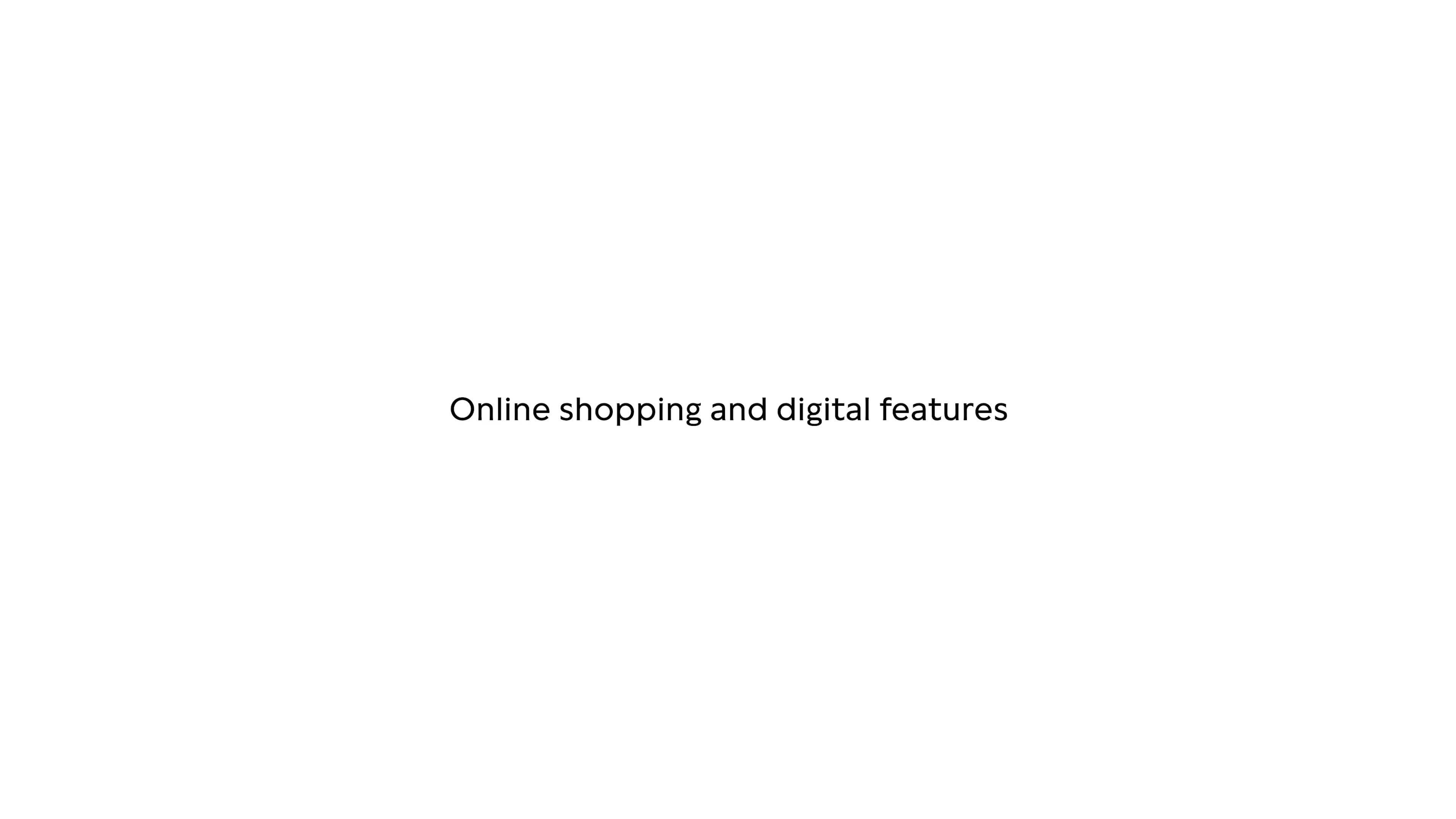 Pandora online shopping and digital features