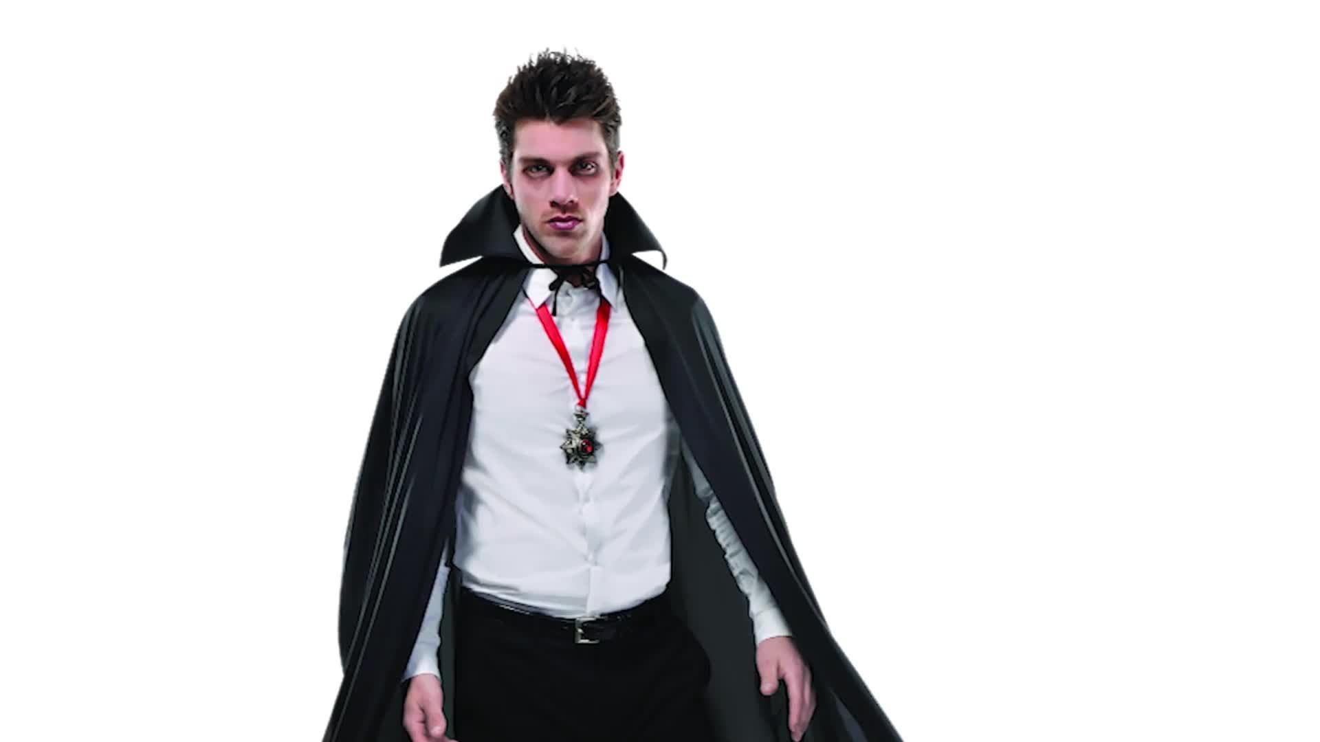 Adult Full Length Black Cape