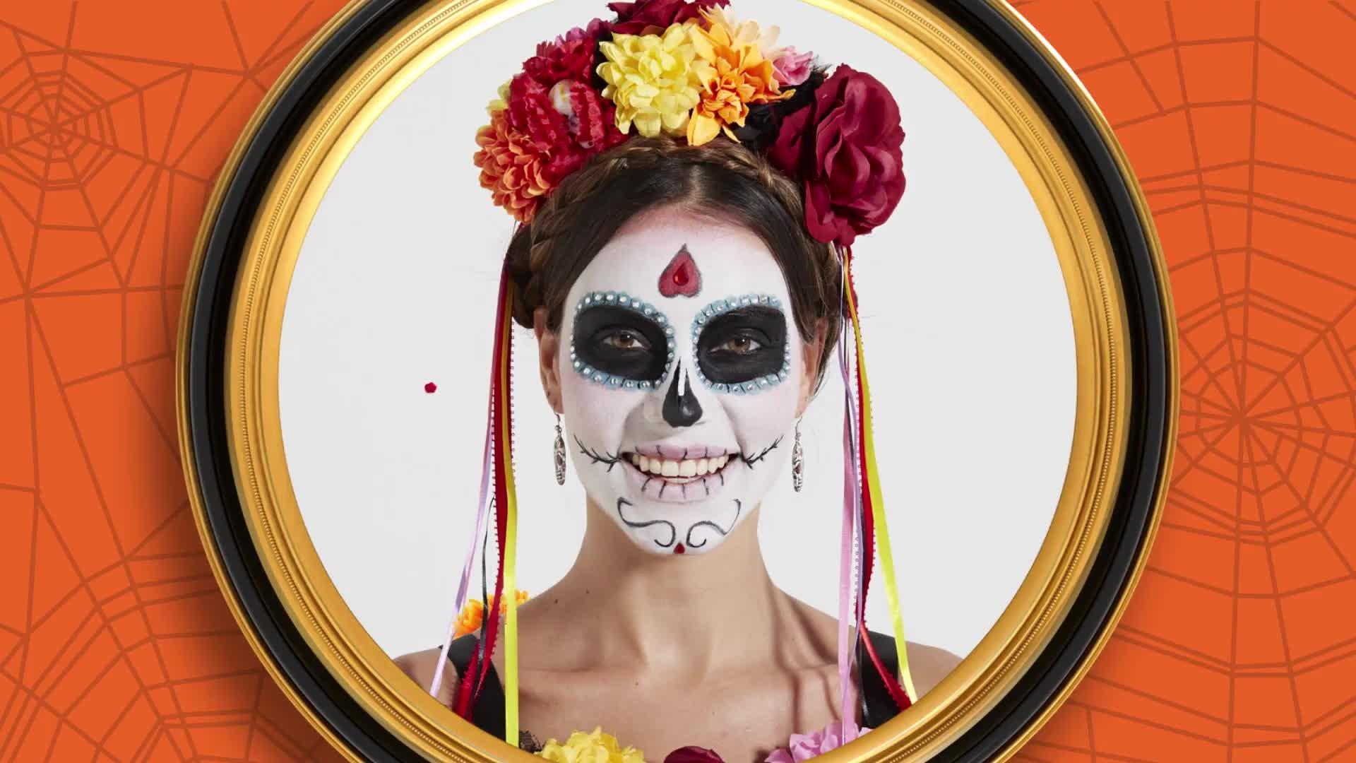 Astros dia de los muertos  Hair doo, Halloween face makeup, Carnival face  paint