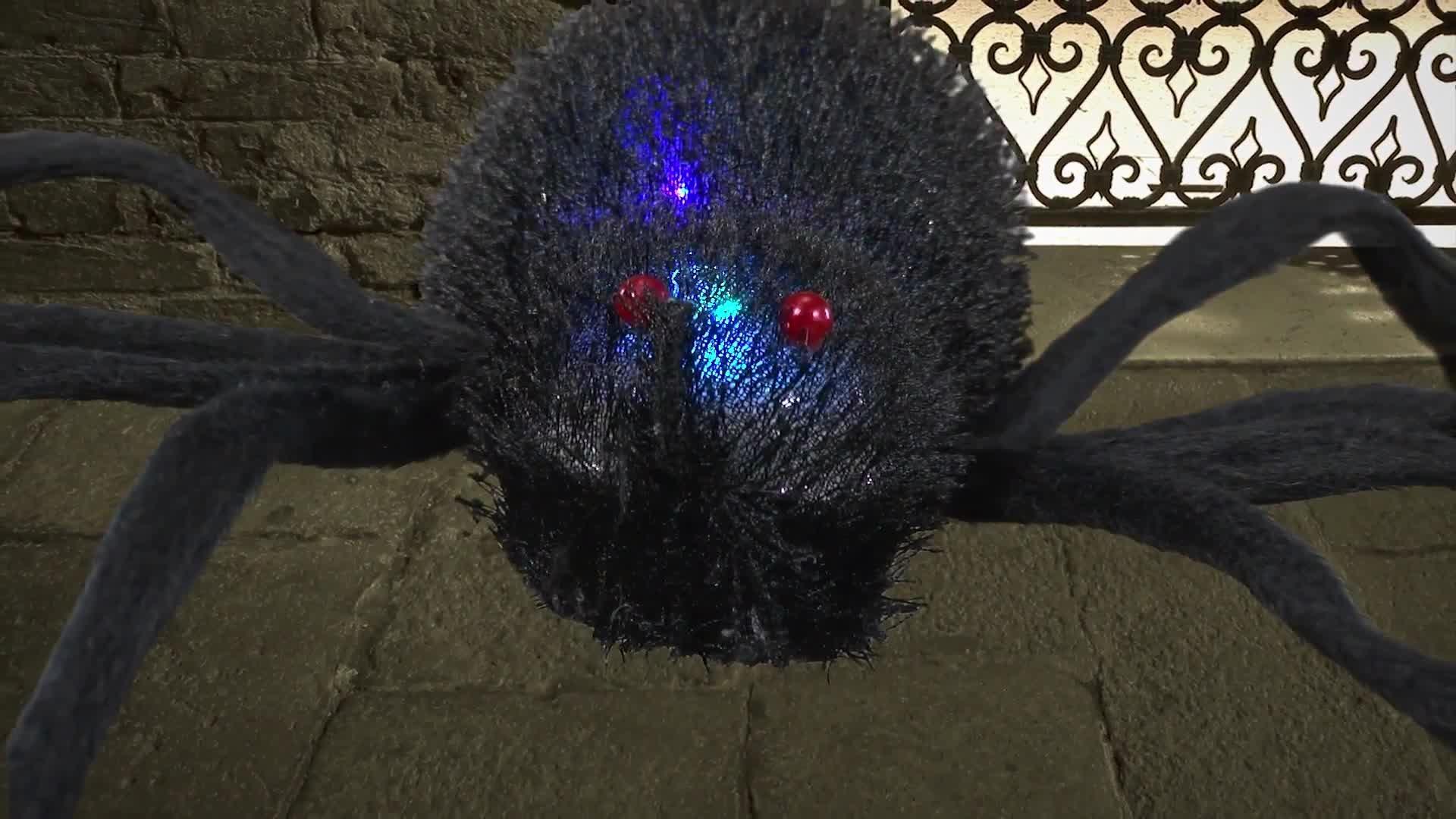 Color Changing Light-Up Spider