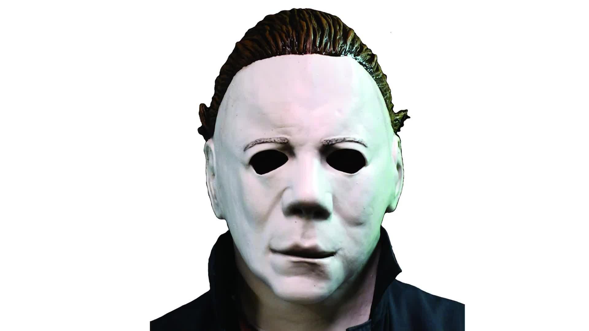 Michael Myers Mask with Hair - Halloween II