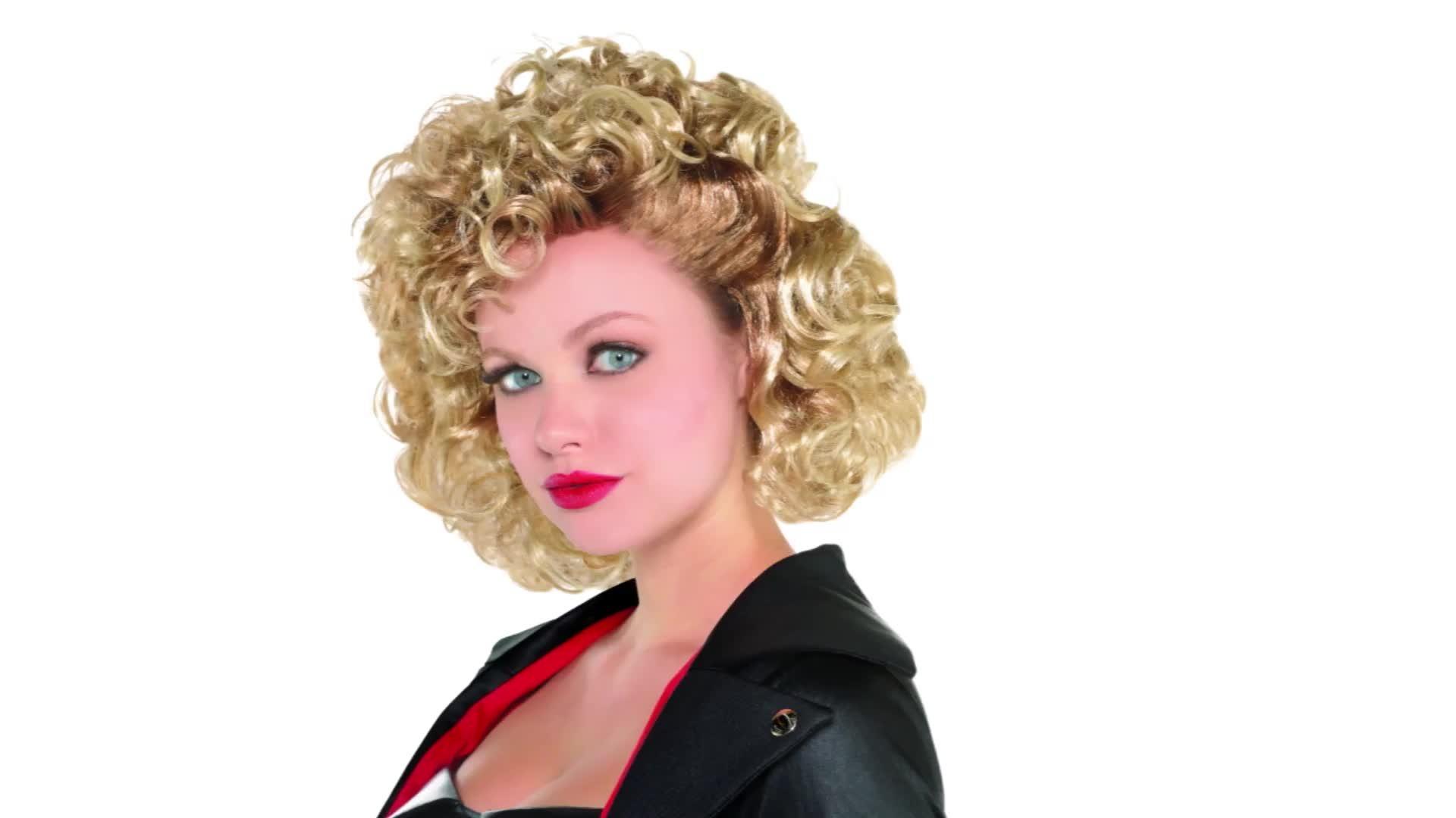 Sandy Olsson Greaser Wig - Grease