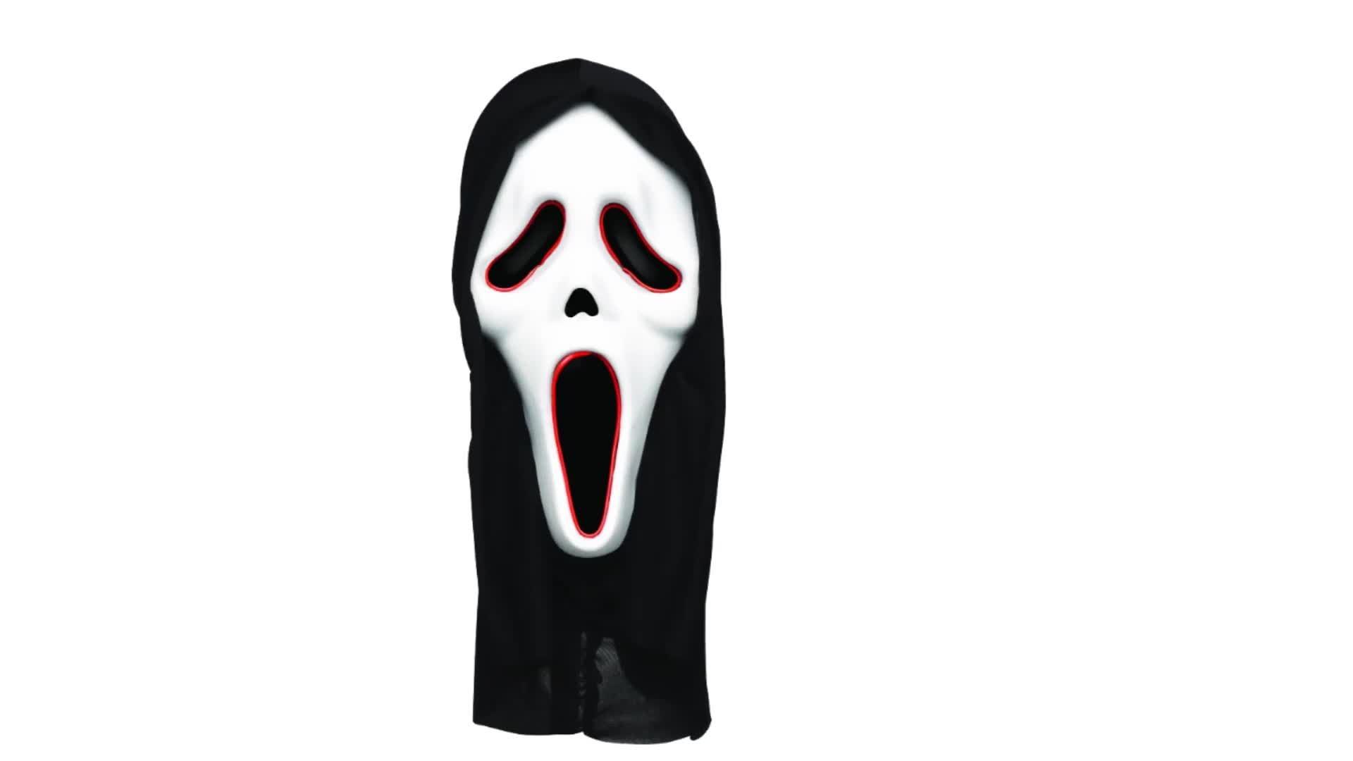 Adult Light-Up Ghostface Mask - Scream