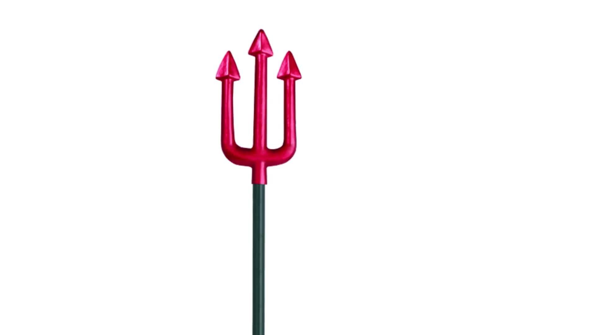 Molten Red Devil Pitchfork