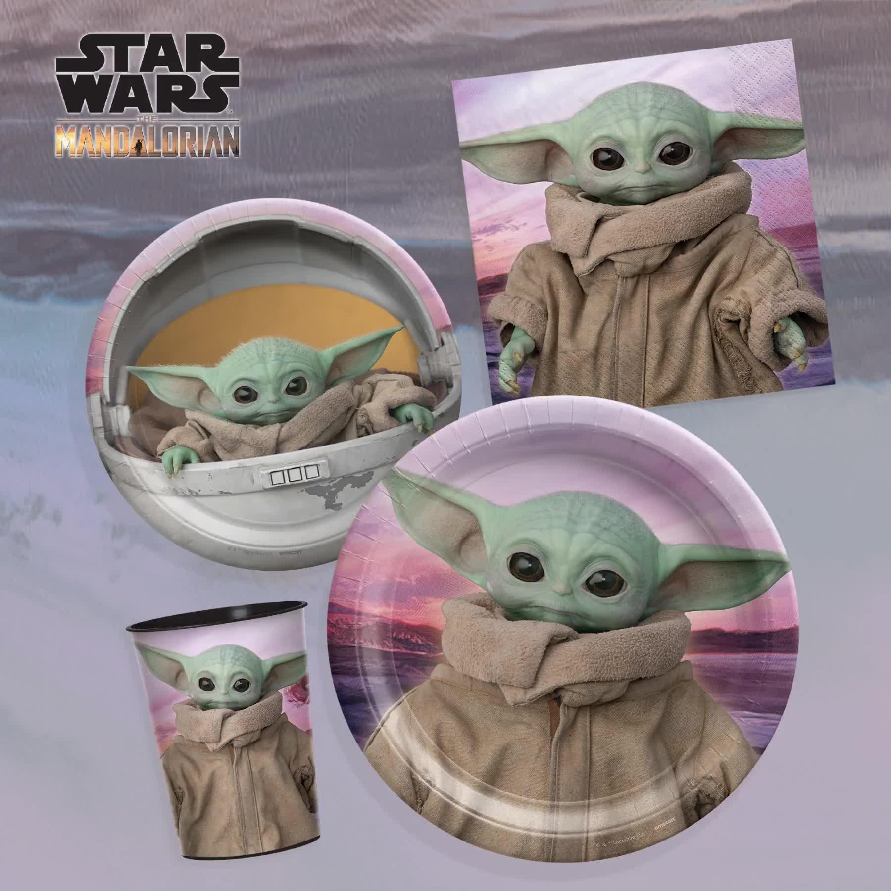 The Child Dessert Plates 8ct - The Mandalorian