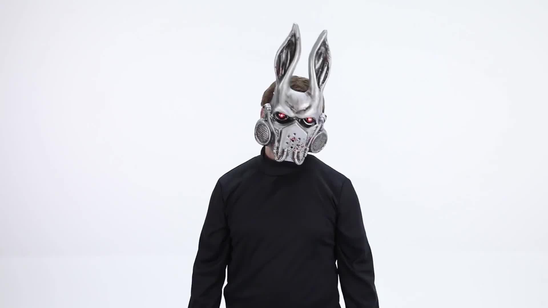 Mutated Badlands Bunny Light-Up Mask