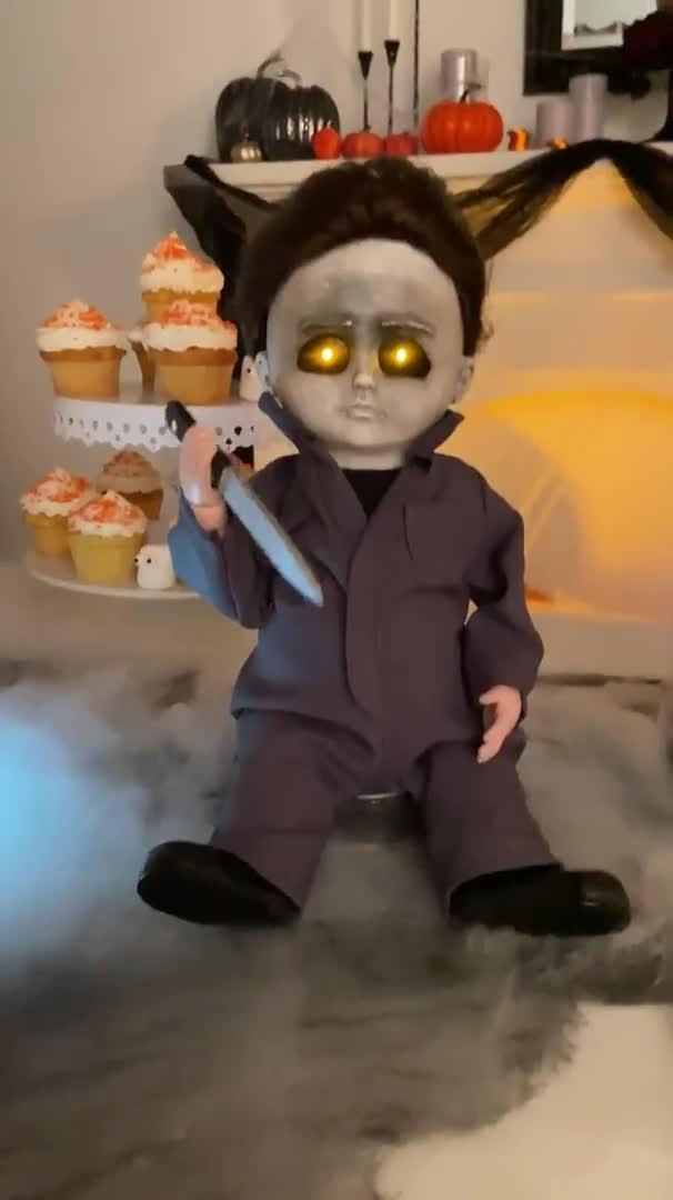 Michael myers baby hot sale doll