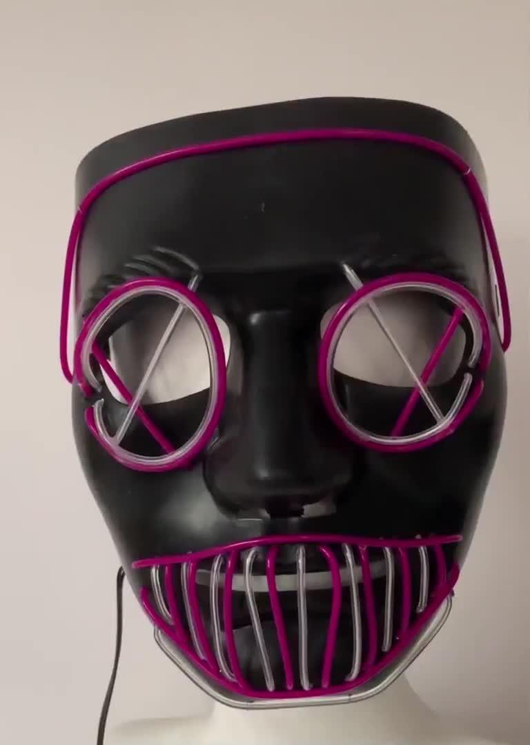 X-Eyes Light-Up Mask - The Purge Television Event