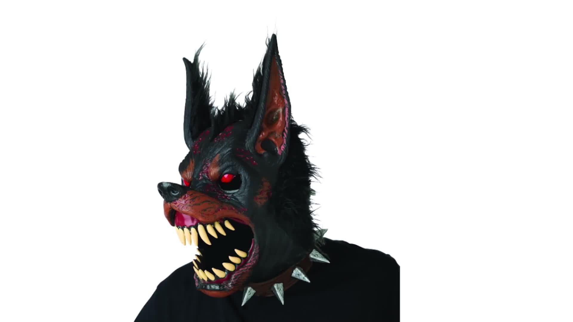 Demon Dog Ani-Motion Face Mask