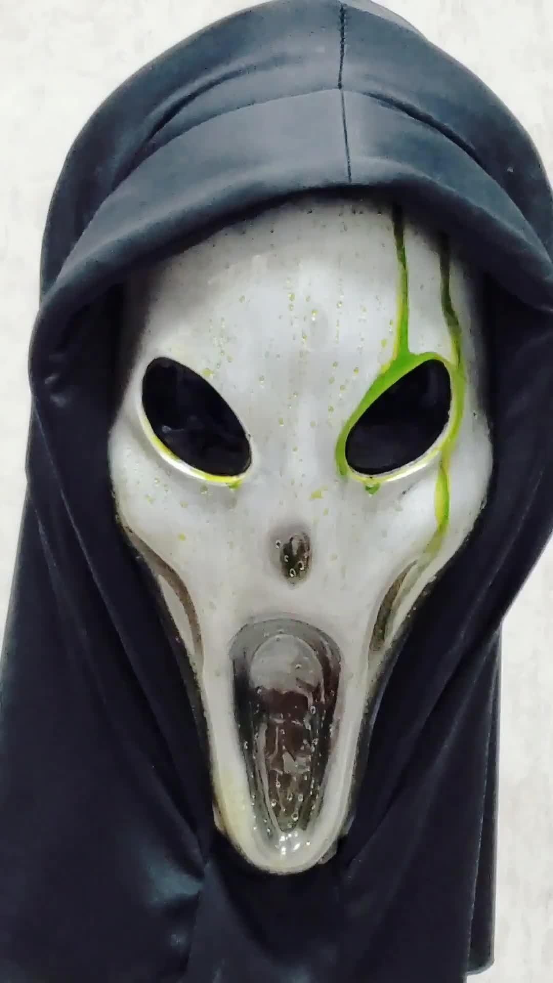 Adult Bleeding Alien Spawn Mask