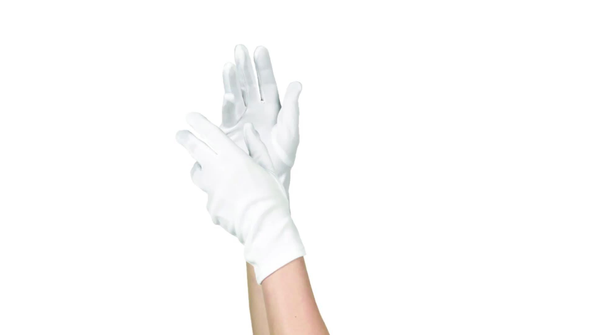 Womens Short White Gloves Party City