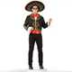 Adult Day of the Dead Sombrero Senor Costume