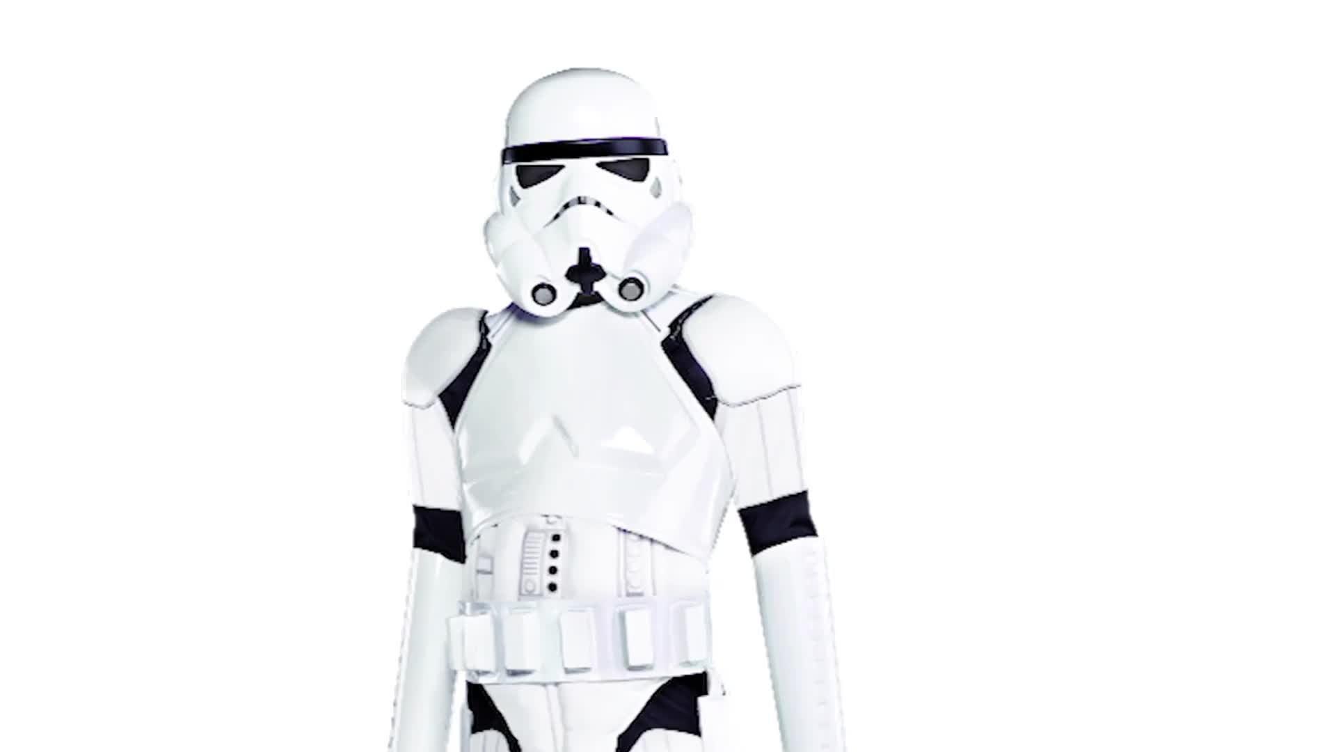 Boys Stormtrooper Costume Deluxe - Star Wars