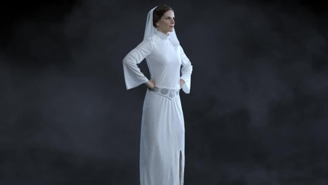 Adult Princess Leia Costume - Star Wars