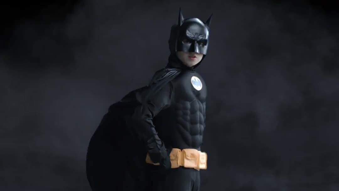 Boys Batman Muscle Costume