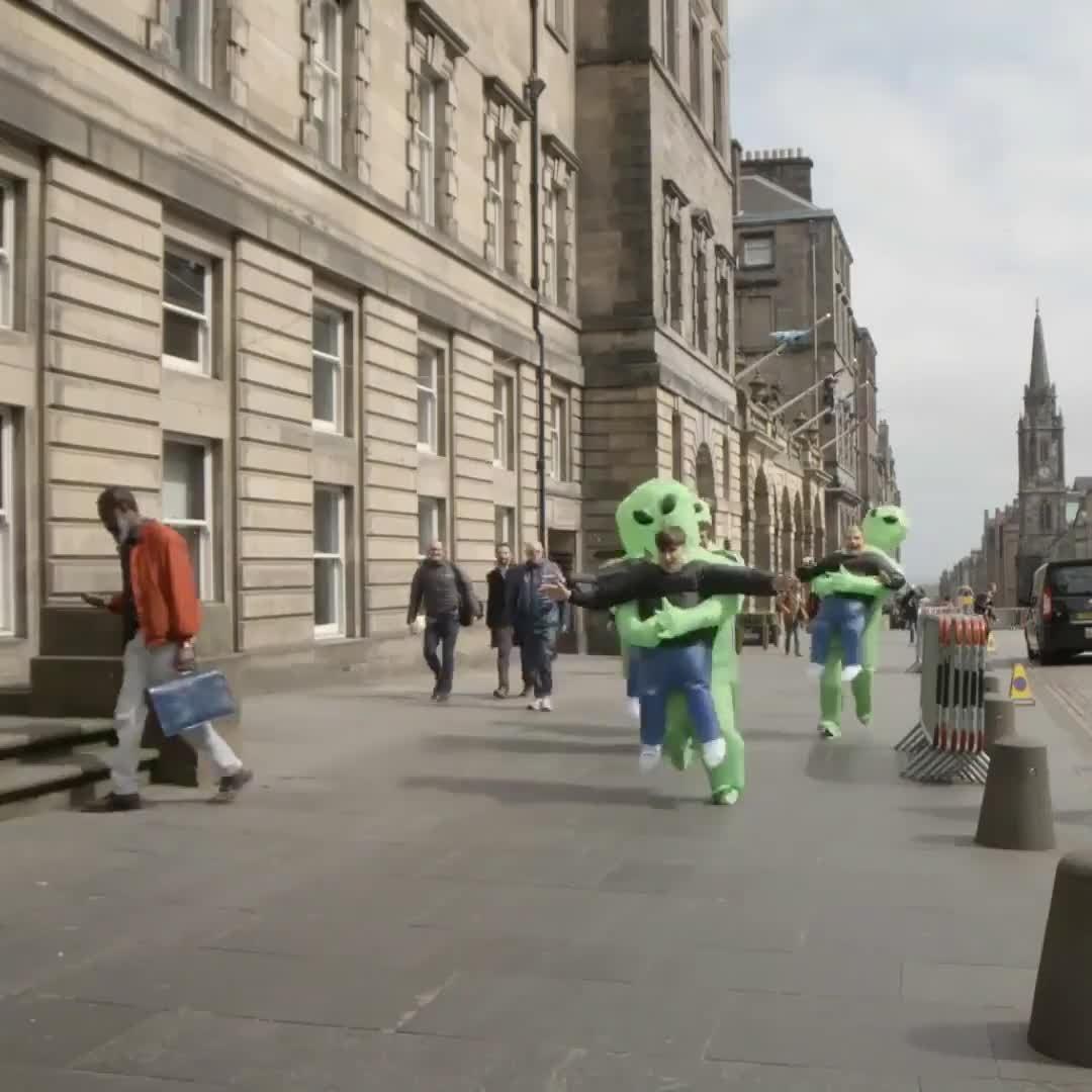 Giant Inflatable Alien Costume