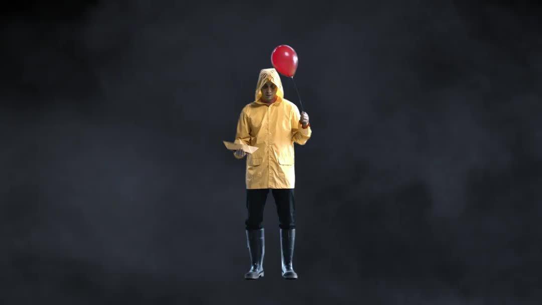 Georgie's Yellow Raincoat Costume from It | Party City