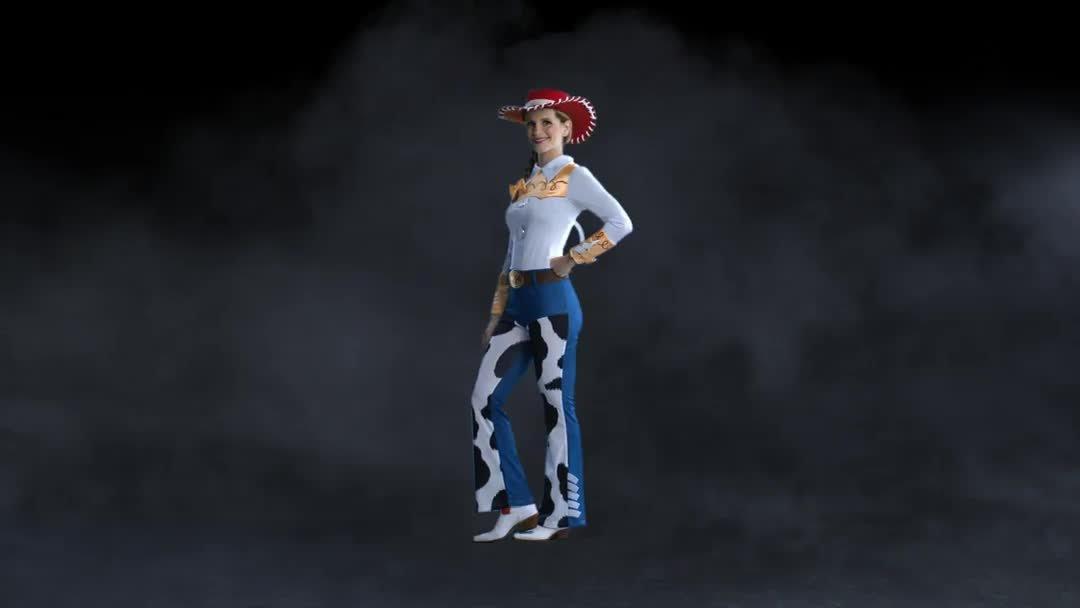 Jessie Deluxe Costume for Adults by Disguise – Toy Story