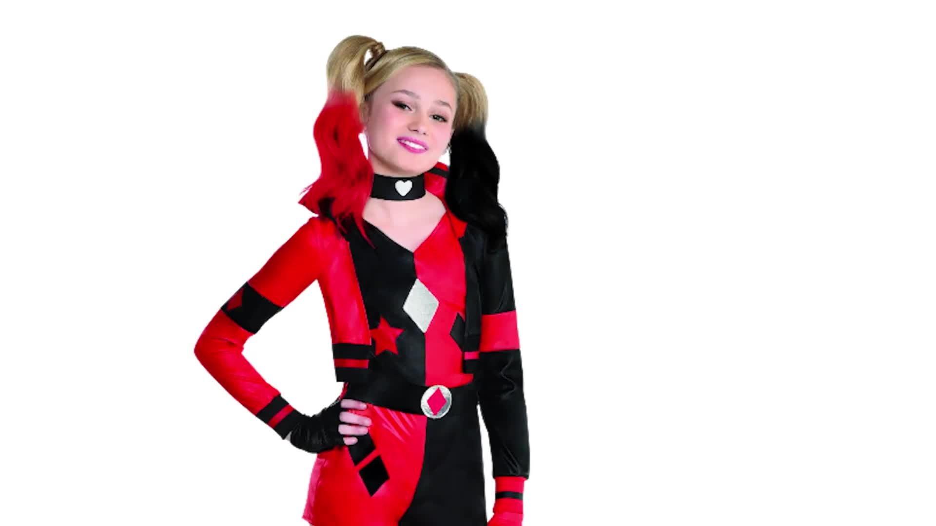 Kids' Harley Quinn Deluxe Costume - DC Comics