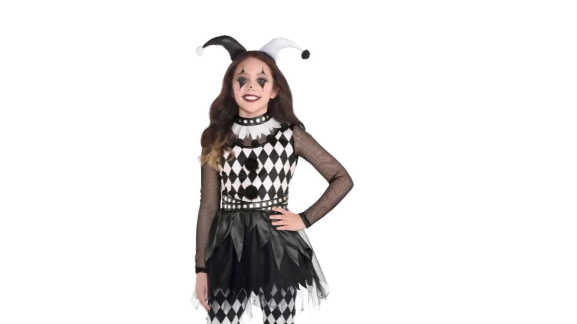 Kids' Punky Jester Costume