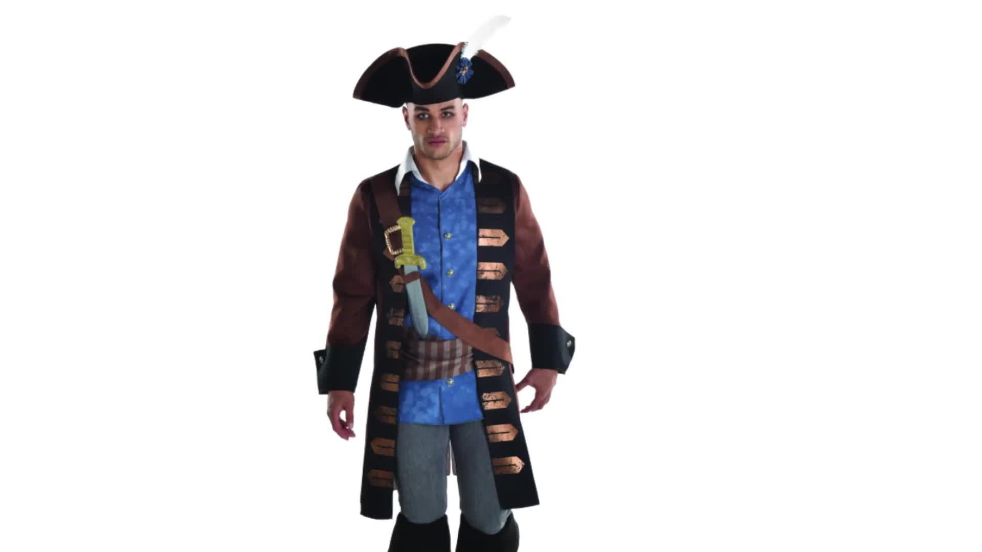 Men's Shipwrecked Pirate Costume