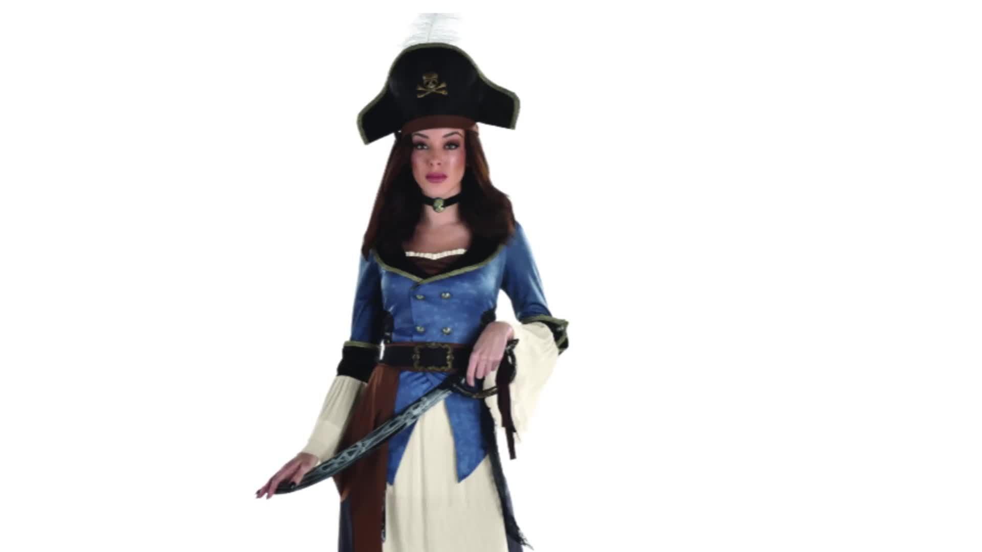 Adult Posh Pirate Costume