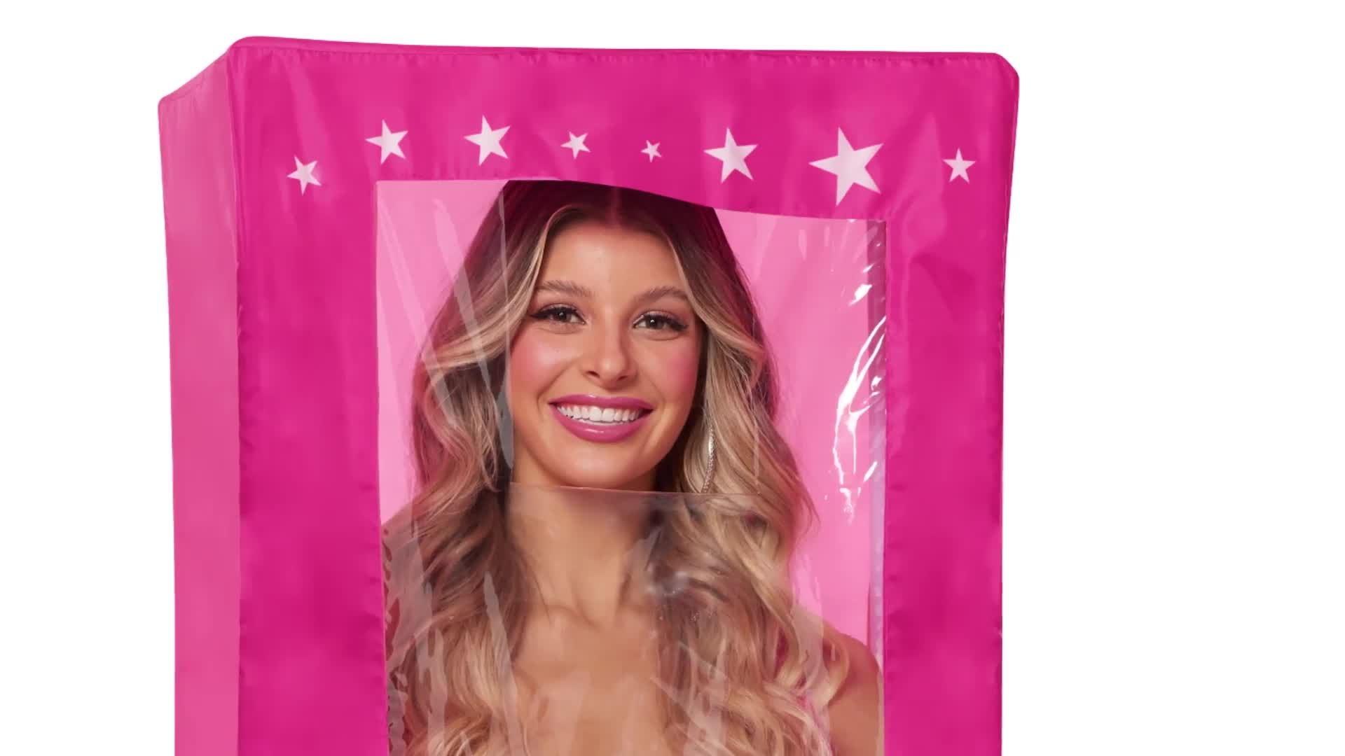 Adult Superstar Barbie Box Costume - Mattel