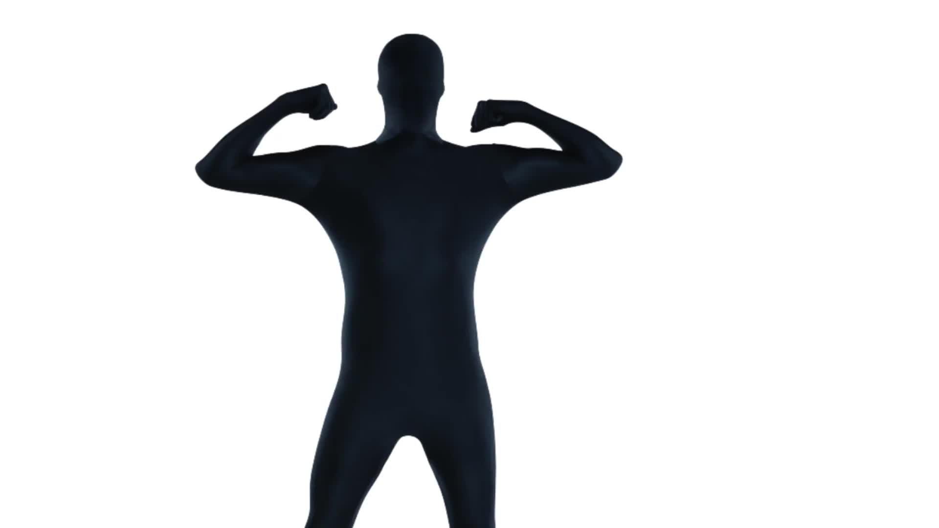 Adult Black Morphsuit