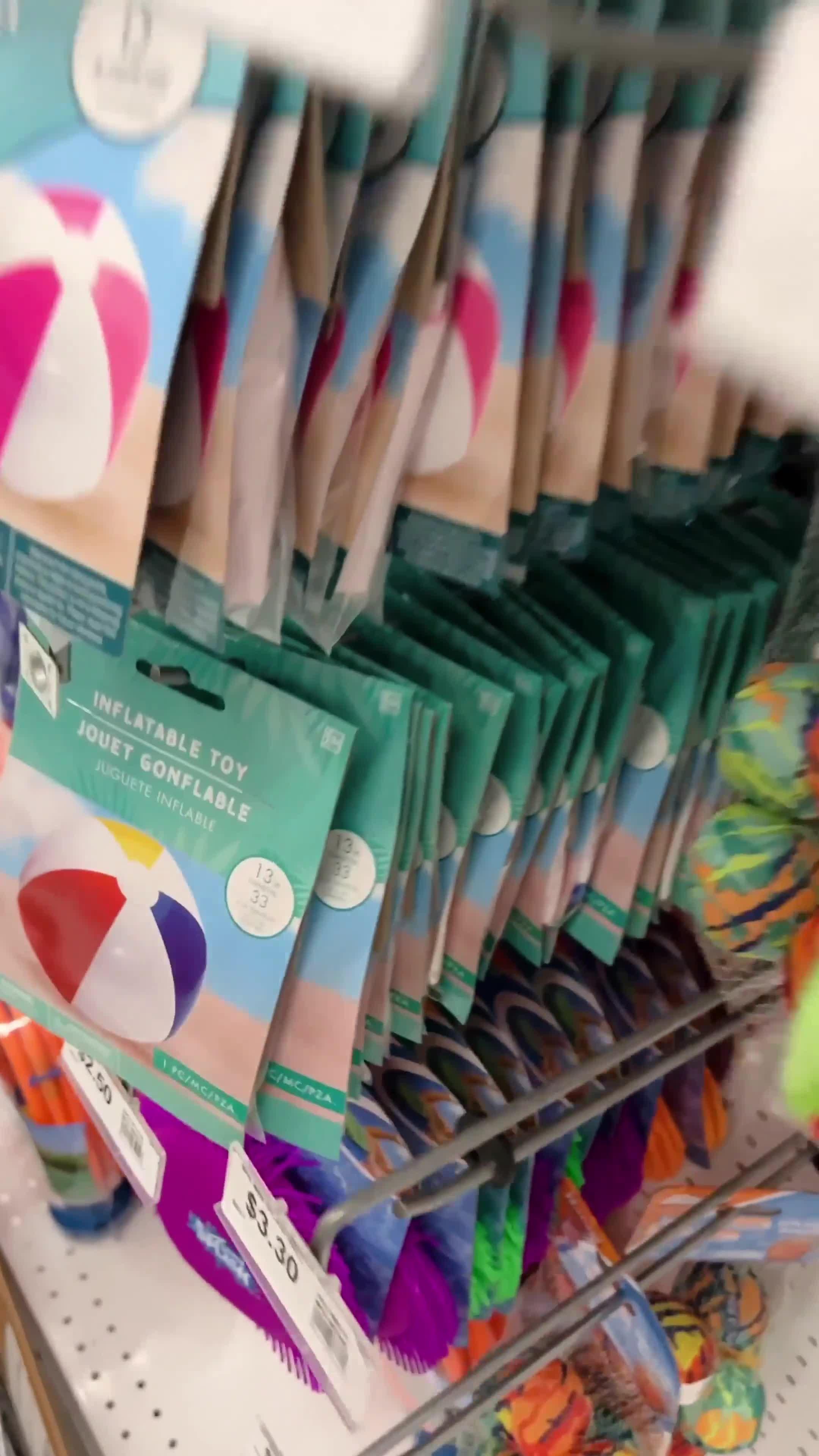 Multicolor Beach Ball, 13in