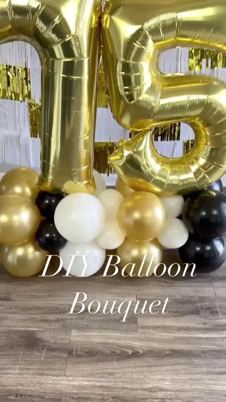 How to make a balloon bouquet