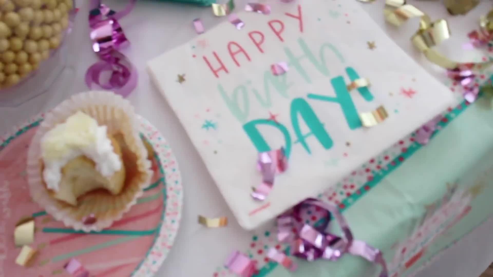 Happy Cake Day Birthday Lunch Napkins, 6.5in, 16ct