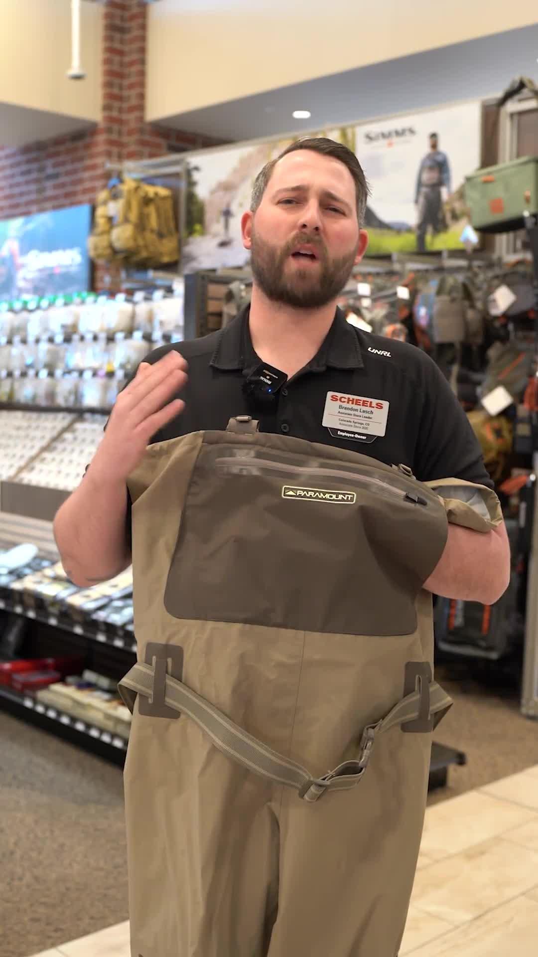 Men's Paramount Outdoors Deep Eddy Breathable Waders | SCHEELS.com
