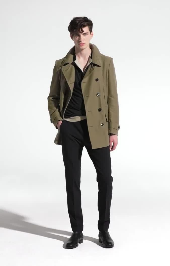 Lightweight on sale pea coat