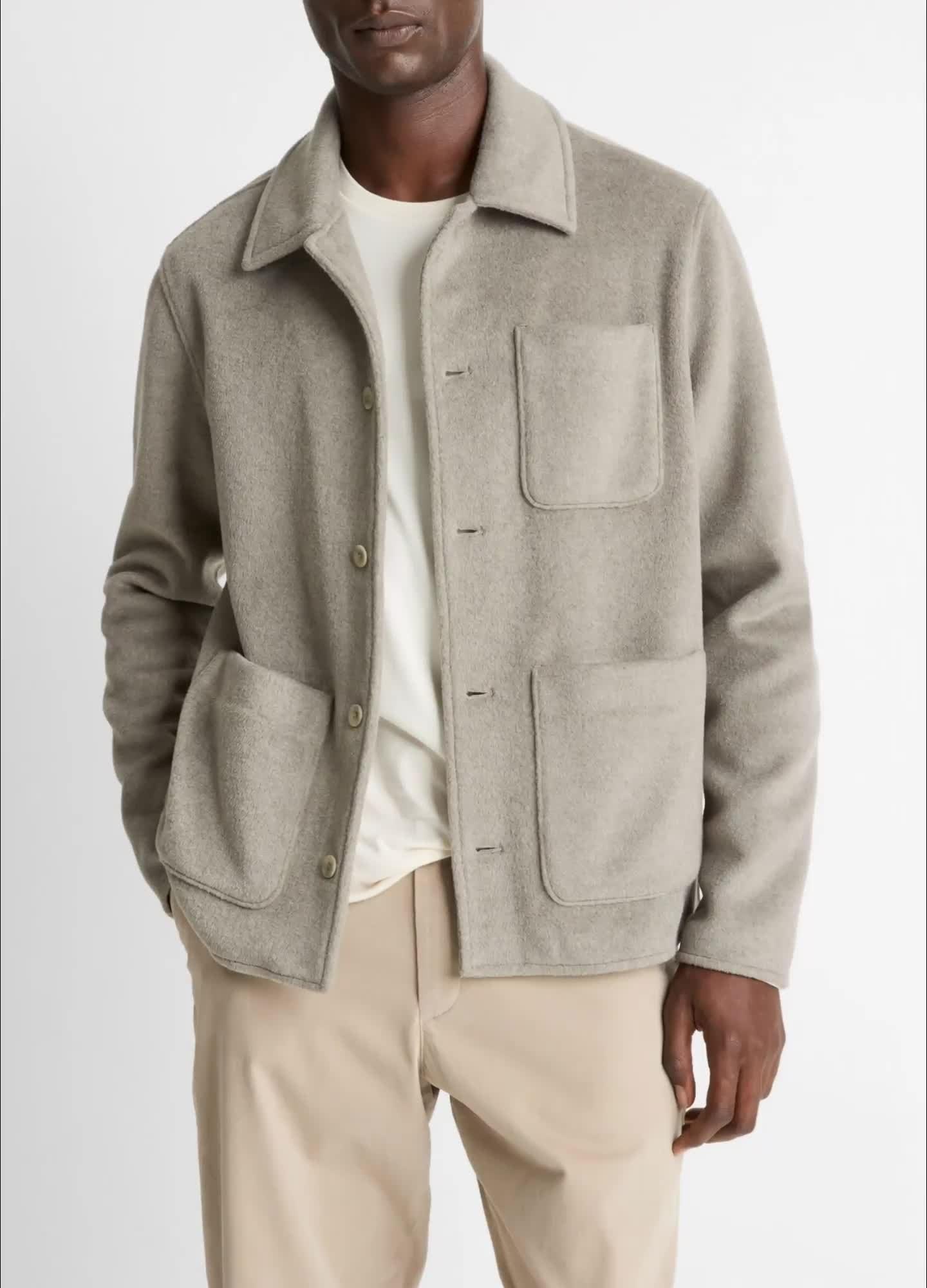 Double-Knit Chore Jacket image number 0