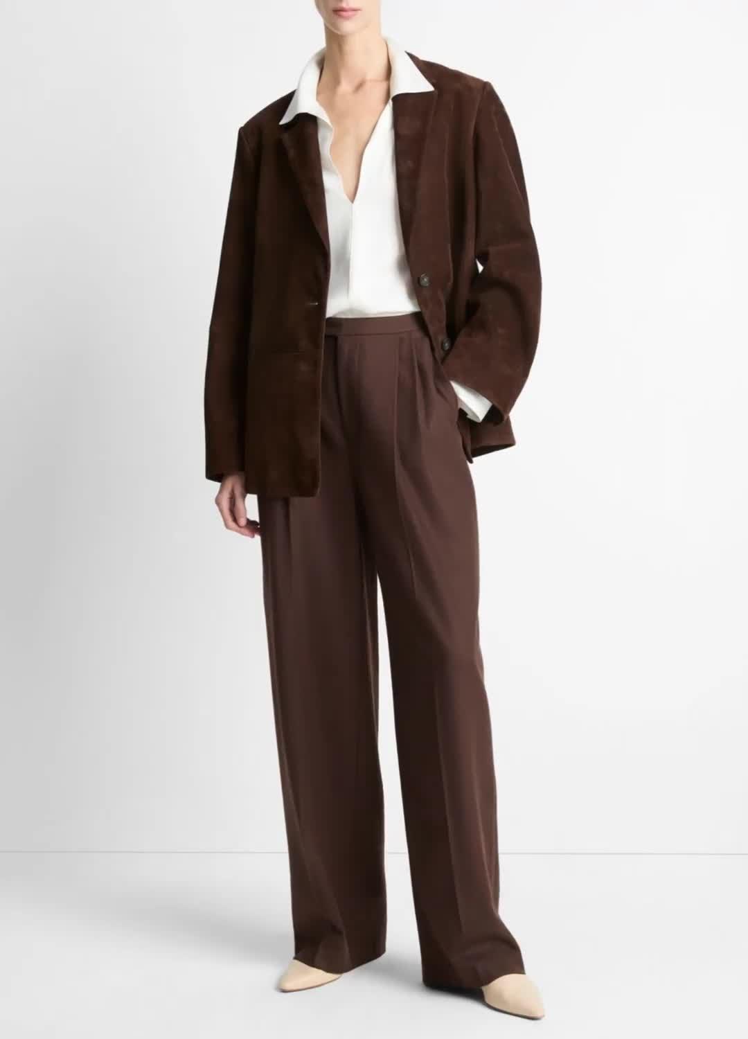 Suede Blazer image number 0