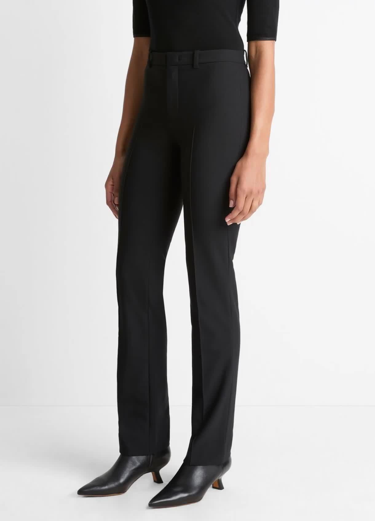 Cotton-Blend Slim Cigarette Pant image number 0