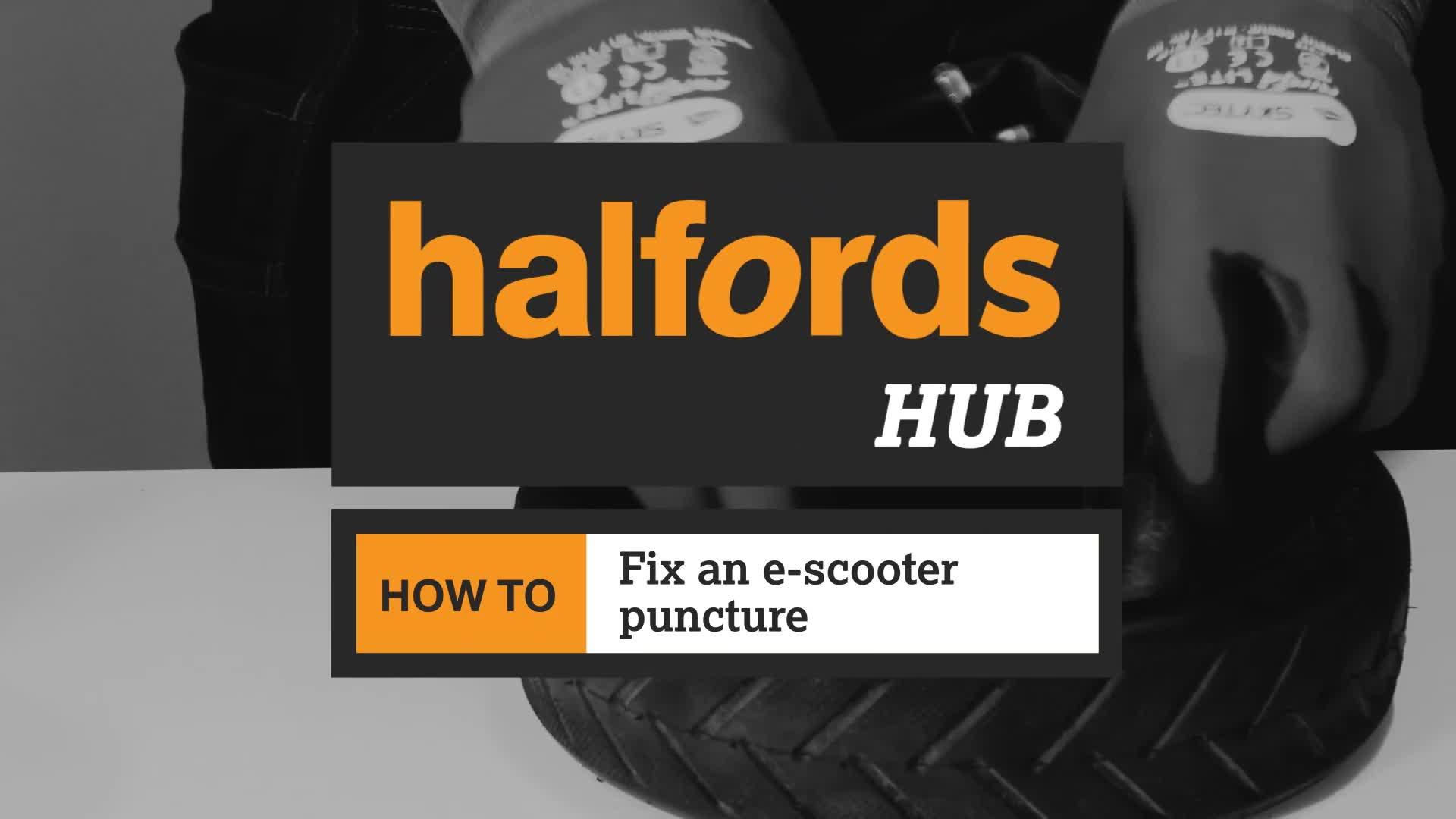 Halfords bike best sale puncture repair cost